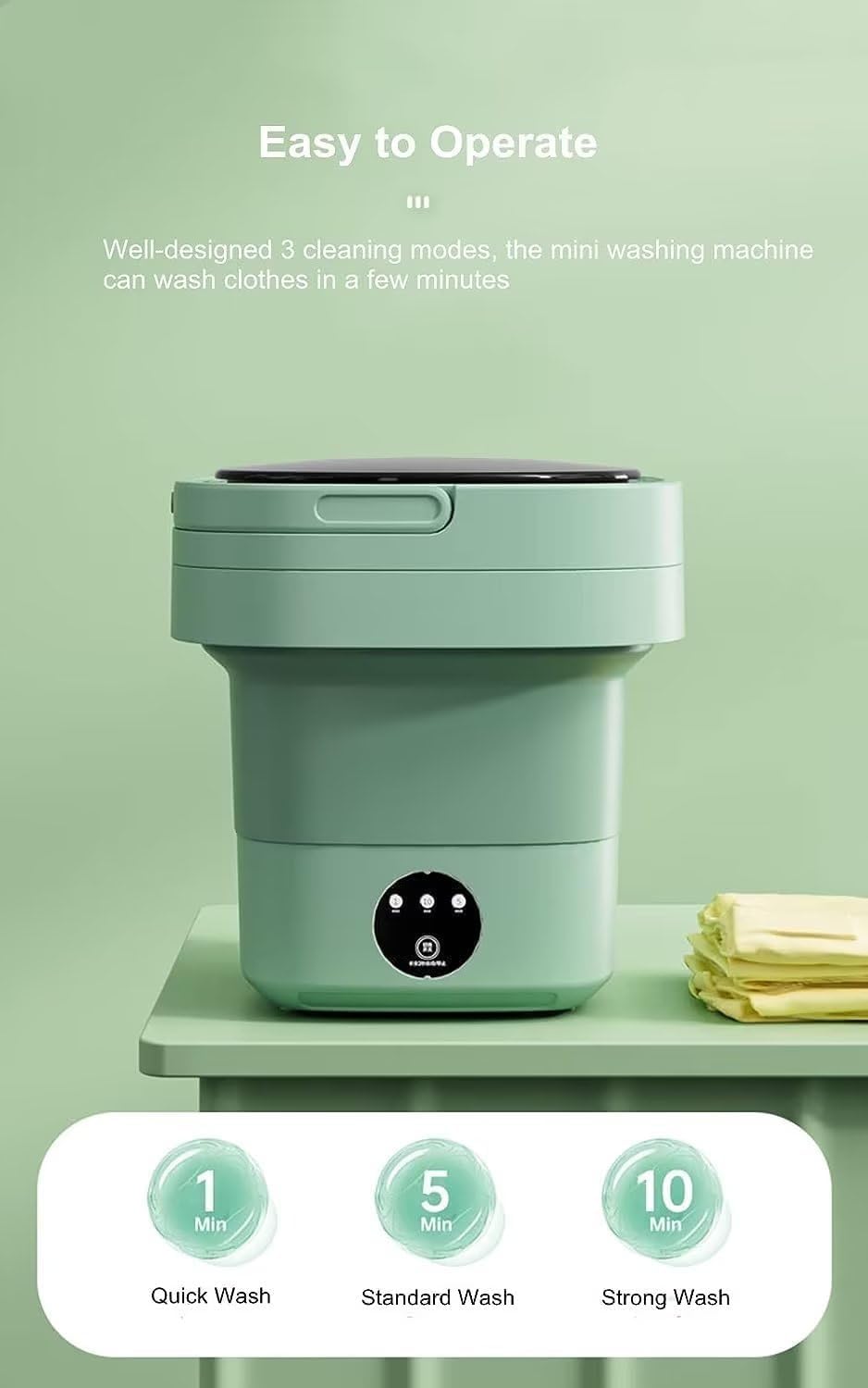 MiniMatic™ - Portable Washing Machine