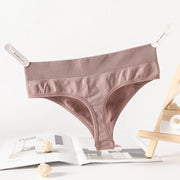 1PC/2PCS Women Panties High Waist Sexy Thongs Bodyshaper High-Leg Panty Female Underpant Fitness Underwear Seamless Panties