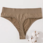 1PC/2PCS Women Panties High Waist Sexy Thongs Bodyshaper High-Leg Panty Female Underpant Fitness Underwear Seamless Panties