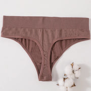1PC/2PCS Women Panties High Waist Sexy Thongs Bodyshaper High-Leg Panty Female Underpant Fitness Underwear Seamless Panties