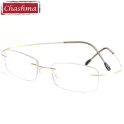 Chashma Brand Titanium Reading Glasses Super Light Myopia Optical Prescription Glasses Frame for Male and Female