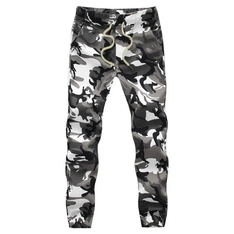 Cotton Mens Jogger Autumn Pencil Harem Pants 2025 Men Camouflage Military Pants Loose Comfortable Cargo Trousers Camo Jogger
