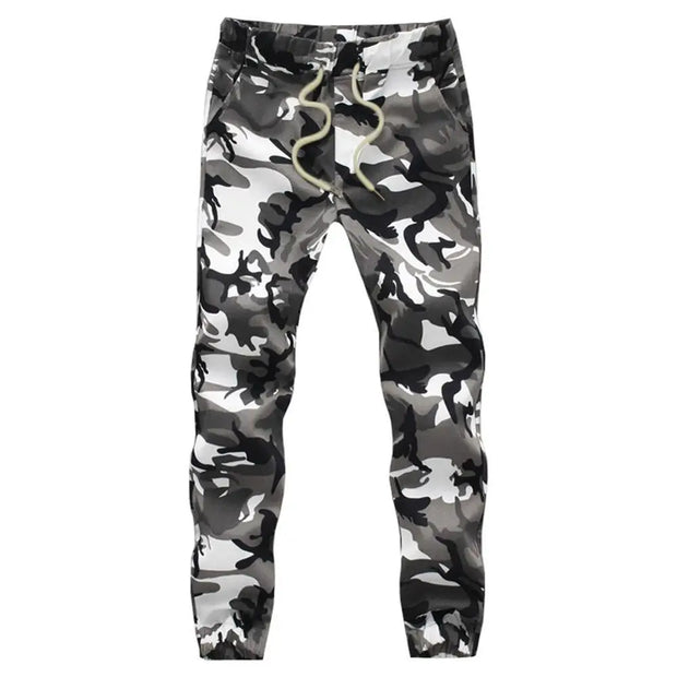 Cotton Mens Jogger Autumn Pencil Harem Pants 2025 Men Camouflage Military Pants Loose Comfortable Cargo Trousers Camo Jogger