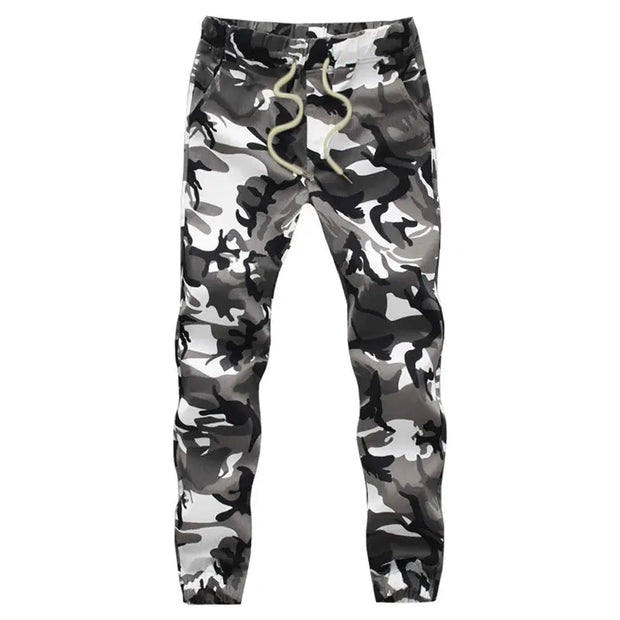 Cotton Mens Jogger Autumn Pencil Harem Pants 2025 Men Camouflage Military Pants Loose Comfortable Cargo Trousers Camo Jogger