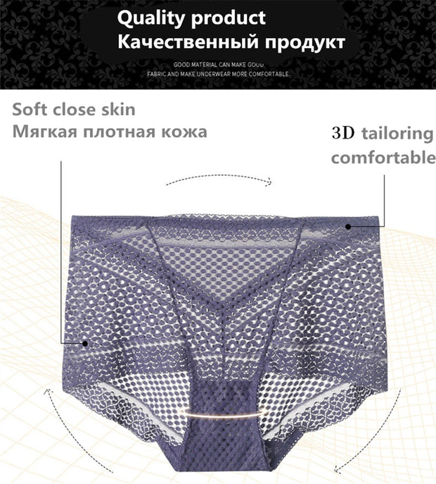 Underwear women plus size sexy  lingerie hollow lace lenceria sensual mujer ladies panties briefs ropa interior mujer tanga new