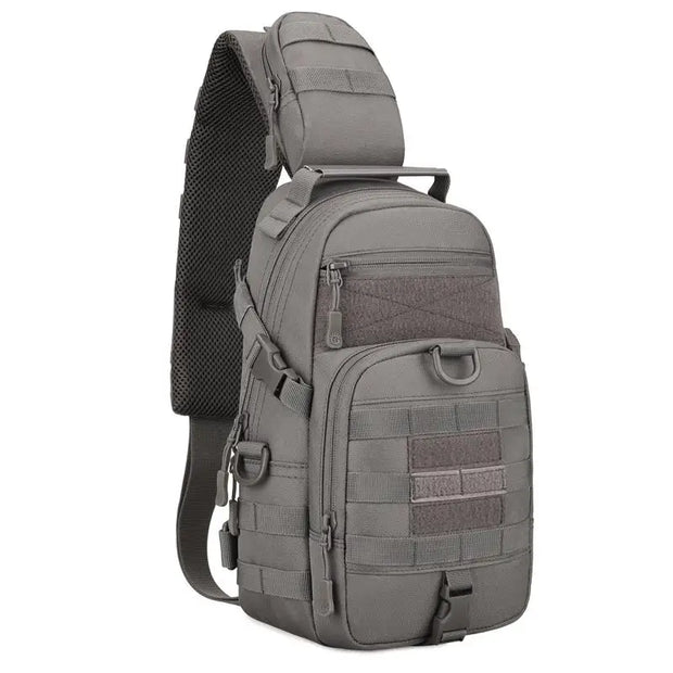 Tactical Shoulder Bag Waterproof Oxford Chest Bag Outdoor Sports Sling Backpack for Hunting Hiking Camping