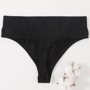 1PC/2PCS Women Panties High Waist Sexy Thongs Bodyshaper High-Leg Panty Female Underpant Fitness Underwear Seamless Panties