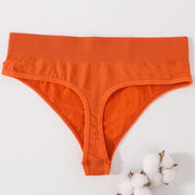 1PC/2PCS Women Panties High Waist Sexy Thongs Bodyshaper High-Leg Panty Female Underpant Fitness Underwear Seamless Panties