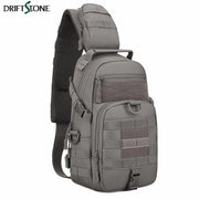 Tactical Shoulder Bag Waterproof Oxford Chest Bag Outdoor Sports Sling Backpack for Hunting Hiking Camping
