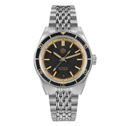 San Martin 39.5mm Men Dive Watch Vintage Distressed Effect NH35 Automatic Mechanical Watch Waterproof 200m C3 Lume SN0116 Reloj