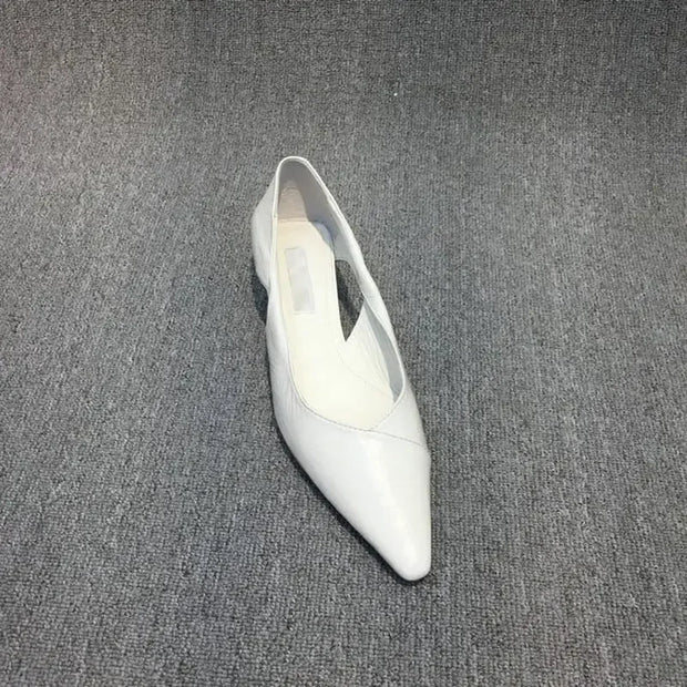 Shoes for Woman Comfortable Women's Summer Footwear Moccasins Blue Low Heel Elegant Pointed Toe High Quality Popular Heels