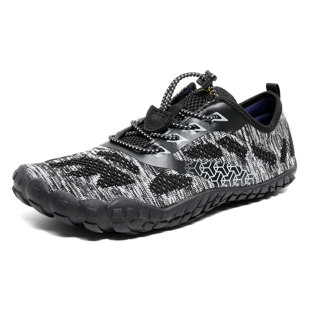 Wide Toe Zero Barefoot Shoes Mens Minimalist Water Shoes Breathable for Walking Rock Climbing Wrestling Trail Running Sneakers