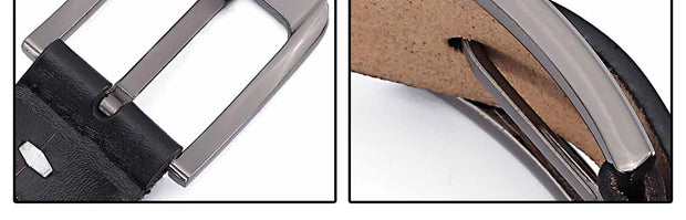 Plus Size 105 110 120 130 140 150 160 170cm Belt for Men Women Genuine leather Alloy Metal Pin Buckle Waist Betls Straps 2023