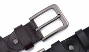 Plus Size 105 110 120 130 140 150 160 170cm Belt for Men Women Genuine leather Alloy Metal Pin Buckle Waist Betls Straps 2023