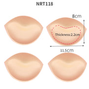 1/2/3 Pair Yoga Clothing Push Up Bra Padding Chest Enhancers Bra Foam Insert Chest Cup Intimates Accessories Sponge Bra Pads