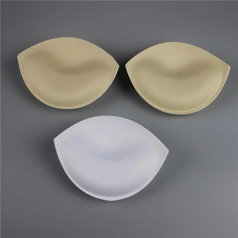 1/2/3 Pair Yoga Clothing Push Up Bra Padding Chest Enhancers Bra Foam Insert Chest Cup Intimates Accessories Sponge Bra Pads