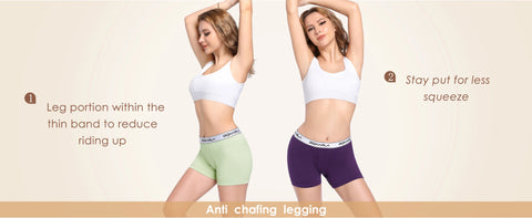 Women’s Boxer Briefs Seamless Boy Shorts Panties Soft Stretch Cotton Ladies Safety Pants Female Anti Chafing Boy Shorts Panties