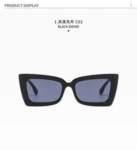 Fashion Big Frame Cat Eye Optical Eyeglasses Men Women Trend Brand Designer Reading Computer Anti Blue Light Eyeglasses Unisex