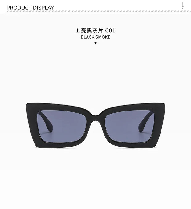 Fashion Big Frame Cat Eye Optical Eyeglasses Men Women Trend Brand Designer Reading Computer Anti Blue Light Eyeglasses Unisex
