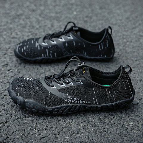 Wide Toe Zero Barefoot Shoes Mens Minimalist Water Shoes Breathable for Walking Rock Climbing Wrestling Trail Running Sneakers