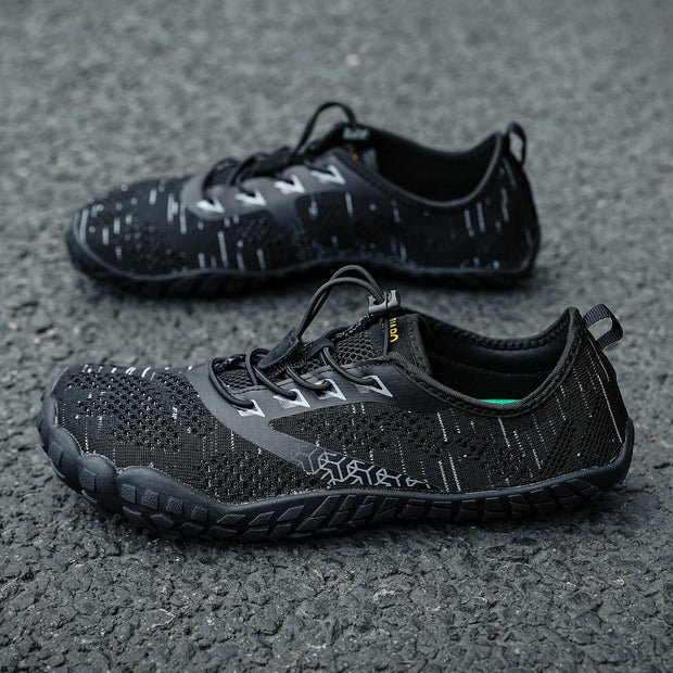 Wide Toe Zero Barefoot Shoes Mens Minimalist Water Shoes Breathable for Walking Rock Climbing Wrestling Trail Running Sneakers
