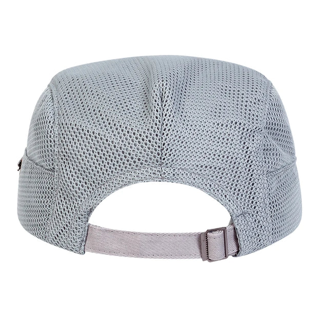 Men NEW York Label Mesh Breathability Newsboy Caps British Painters Hats Spring and Summer Flat Cap Hip Hop Berets Hat