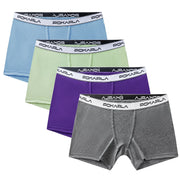 Women’s Boxer Briefs Seamless Boy Shorts Panties Soft Stretch Cotton Ladies Safety Pants Female Anti Chafing Boy Shorts Panties