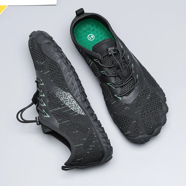 Wide Toe Zero Barefoot Shoes Mens Minimalist Water Shoes Breathable for Walking Rock Climbing Wrestling Trail Running Sneakers