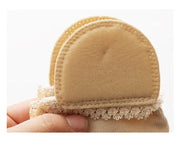 New Five Toes Forefoot Pad Women High Heels Wear-resistant Half Socks Lace Lace Invisible Socks Calluses Corns Foot Pain Care