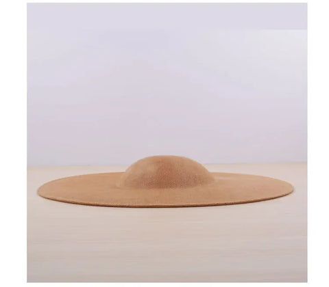 40CM Big Fascinators Base Wedding Millinery Supplies DIY Hair Accessories Hat Women Kentucky Derby Large Fascinator Base