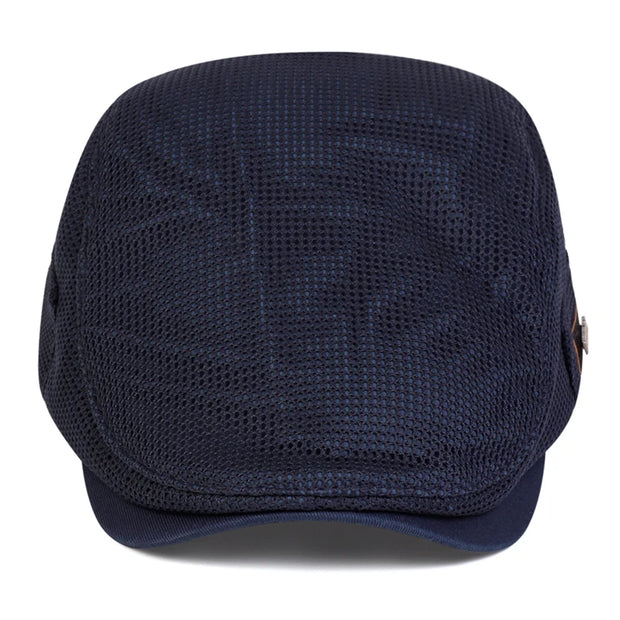 Men NEW York Label Mesh Breathability Newsboy Caps British Painters Hats Spring and Summer Flat Cap Hip Hop Berets Hat