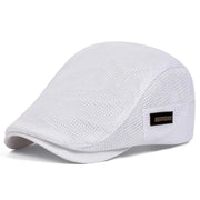 Men NEW York Label Mesh Breathability Newsboy Caps British Painters Hats Spring and Summer Flat Cap Hip Hop Berets Hat