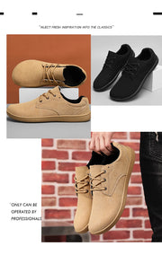 Wide Toe Men Barefoot Shoes Minimalist Sneakers Comfortable Casual Sports Shoe Non-slip Male Flat Loafers Outdoor Walking Shoes