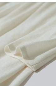 AMII Minimalist Women's Wool Cardigan 2025 Autumn New Gentle French Pearls Plume Tops Drop Sleeves Knitted Sweater 12541113