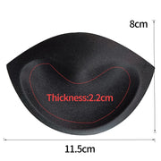 1/2/3 Pair Yoga Clothing Push Up Bra Padding Chest Enhancers Bra Foam Insert Chest Cup Intimates Accessories Sponge Bra Pads