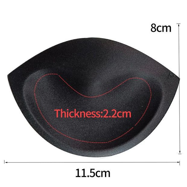 1/2/3 Pair Yoga Clothing Push Up Bra Padding Chest Enhancers Bra Foam Insert Chest Cup Intimates Accessories Sponge Bra Pads