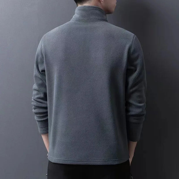 Sweatwear Mens Anti-pilling High Quality Knitted Turtleneck Sweater Slim Fit Long Sleeve Pullover Solid Color Trend Men Clothing
