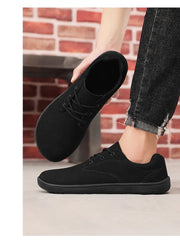 Wide Toe Men Barefoot Shoes Minimalist Sneakers Comfortable Casual Sports Shoe Non-slip Male Flat Loafers Outdoor Walking Shoes
