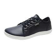 Men's Wide-toe Barefoot Shoes Lightweight Soft-soled Casual Walking Minimalist Breathable Artificial Leather Low-top Sneakers
