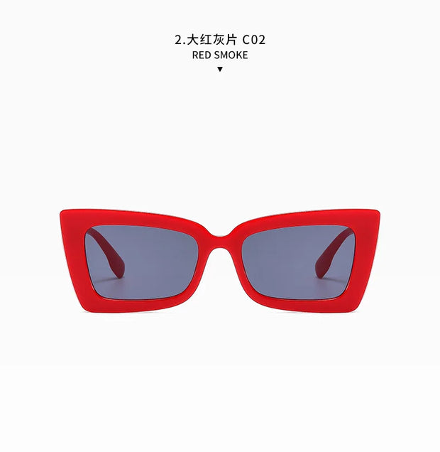 Fashion Big Frame Cat Eye Optical Eyeglasses Men Women Trend Brand Designer Reading Computer Anti Blue Light Eyeglasses Unisex