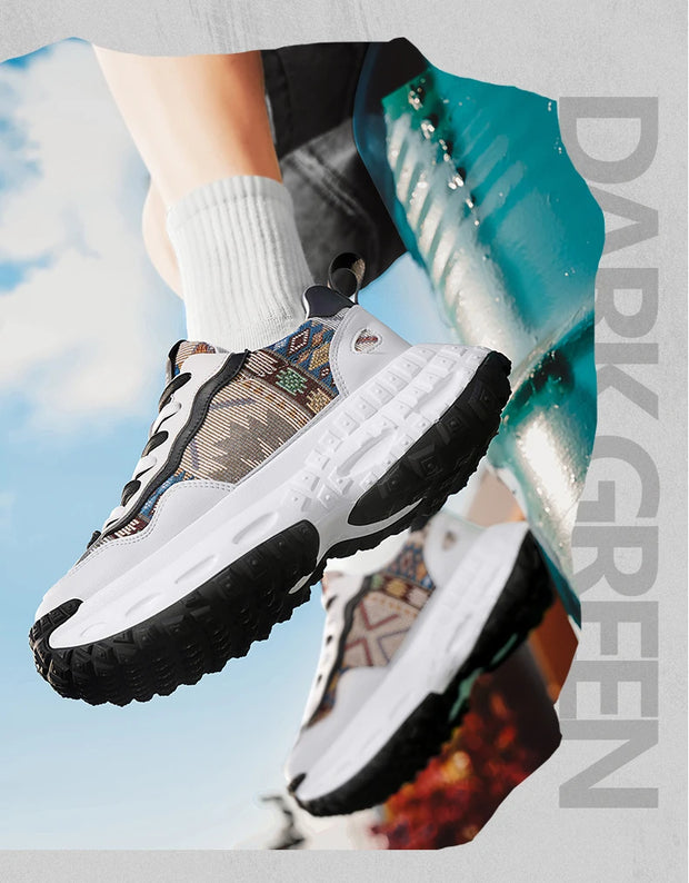 Fashionable Men's Footwear Casual Tennis Shoes Outdoor Sports Footwear New Autumn/Winter Casual Sports Shoes - Durable
