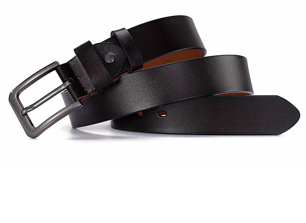 Plus Size 105 110 120 130 140 150 160 170cm Belt for Men Women Genuine leather Alloy Metal Pin Buckle Waist Betls Straps 2023