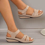 Fashion Women Sandals Shoes Wedge Walking Shoes Huaraches Women's Sandals Breathable Comfortable Footwear Sandalias Mujer Female