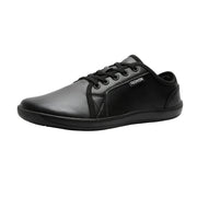 Men's Wide-toe Barefoot Shoes Lightweight Soft-soled Casual Walking Minimalist Breathable Artificial Leather Low-top Sneakers