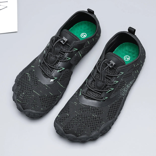 Wide Toe Zero Barefoot Shoes Mens Minimalist Water Shoes Breathable for Walking Rock Climbing Wrestling Trail Running Sneakers