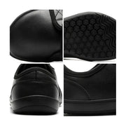 Men's Wide-toe Barefoot Shoes Lightweight Soft-soled Casual Walking Minimalist Breathable Artificial Leather Low-top Sneakers