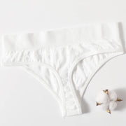 1PC/2PCS Women Panties High Waist Sexy Thongs Bodyshaper High-Leg Panty Female Underpant Fitness Underwear Seamless Panties