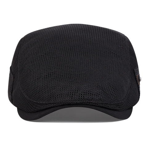 Men NEW York Label Mesh Breathability Newsboy Caps British Painters Hats Spring and Summer Flat Cap Hip Hop Berets Hat
