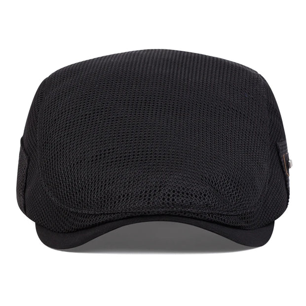 Men NEW York Label Mesh Breathability Newsboy Caps British Painters Hats Spring and Summer Flat Cap Hip Hop Berets Hat