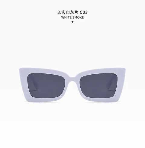 Fashion Big Frame Cat Eye Optical Eyeglasses Men Women Trend Brand Designer Reading Computer Anti Blue Light Eyeglasses Unisex